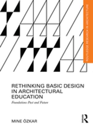 Book cover of Rethinking Basic Design in Architectural Education