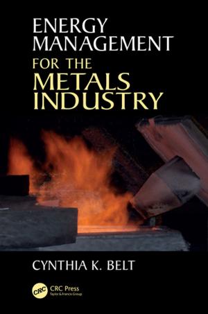 Cover of the book Energy Management for the Metals Industry by Willy J. Masschelein, Rip G. Rice