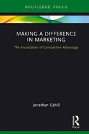 Cover of the book Making a Difference in Marketing by Avery Gordon, Angela Davis