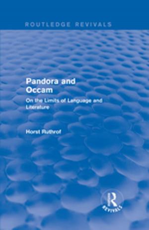 Cover of the book Routledge Revivals: Pandora and Occam (1992) by Leah Adams, Anna Kirova