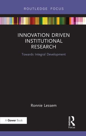 Cover of the book Innovation Driven Institutional Research by Andy Kempe, Jan Holroyd