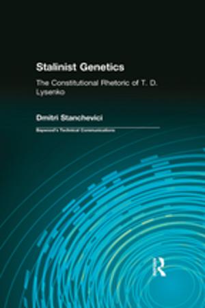 Cover of the book Stalinist Genetics by Paul F. Marty, Katherine Burton Jones