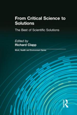 Cover of the book From Critical Science to Solutions by Joel Spring
