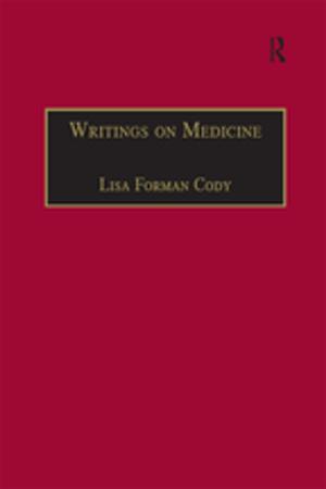 Cover of the book Writings on Medicine by Arthur Jacobs