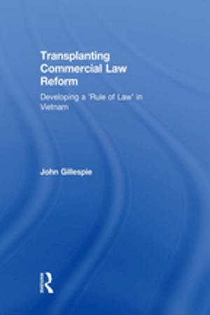 Cover of the book Transplanting Commercial Law Reform by Angus Finney