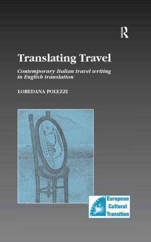 Cover of the book Translating Travel by Lee A. Jacobus, Regina Barreca