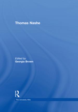 Cover of the book Thomas Nashe by Irving M. Copi