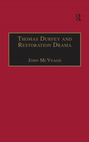 Cover of the book Thomas Durfey and Restoration Drama by John M. Williams, Eric Dunning, Patrick J. Murphy