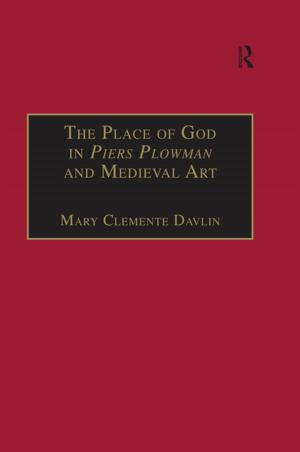 Book cover of The Place of God in Piers Plowman and Medieval Art