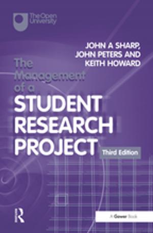 Book cover of The Management of a Student Research Project