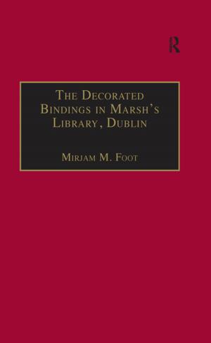 Cover of the book The Decorated Bindings in Marsh's Library, Dublin by Barrie Gunter