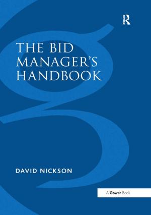 Cover of the book The Bid Manager’s Handbook by Piaget, Jean & Inhelder, Barbel & Szeminska, Alina