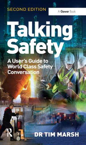 Cover of the book Talking Safety by Nicolaj Ejler, Flemming Poulfelt, Fiona Czerniawska