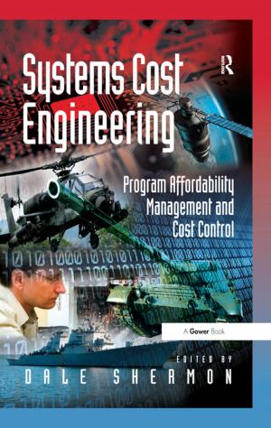 Cover of the book Systems Cost Engineering by Alex Sharpe