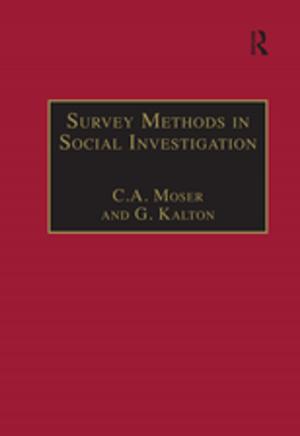 Cover of the book Survey Methods in Social Investigation by 