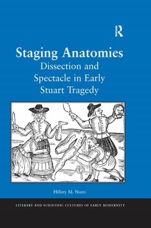 Cover of the book Staging Anatomies by Brian MacWhinney