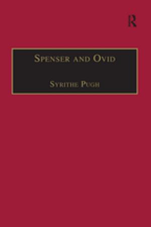 Cover of the book Spenser and Ovid by Fabienne Moine