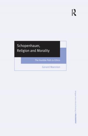 Cover of the book Schopenhauer, Religion and Morality by Bruce Chilton, Jacob Neusner