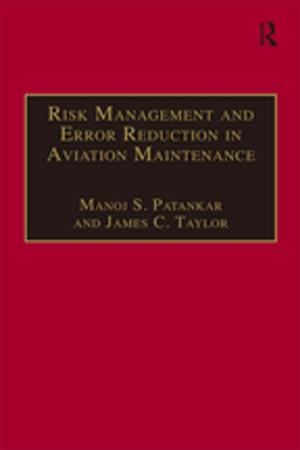 Cover of the book Risk Management and Error Reduction in Aviation Maintenance by 
