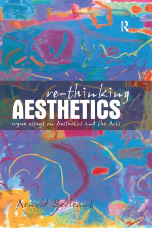 Cover of the book Re-thinking Aesthetics by Serge Ginger