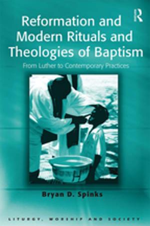 Book cover of Reformation and Modern Rituals and Theologies of Baptism