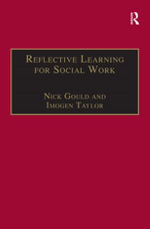 Cover of the book Reflective Learning for Social Work by Murray G. Murphey