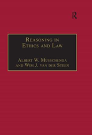 Cover of the book Reasoning in Ethics and Law by Robert Guttmann