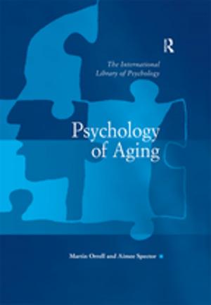Cover of the book Psychology of Aging by Ian H. Adams