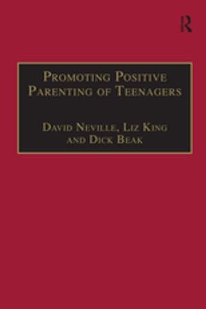 Cover of the book Promoting Positive Parenting of Teenagers by Brian Jackson, Sonia Jackson