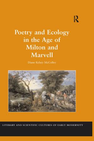 Book cover of Poetry and Ecology in the Age of Milton and Marvell