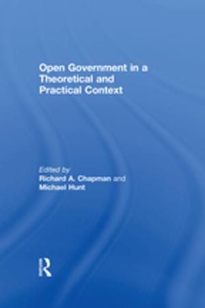 Cover of the book Open Government in a Theoretical and Practical Context by Chrysttala Ellina