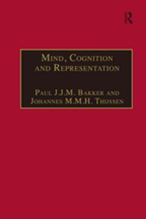 Cover of the book Mind, Cognition and Representation by Burt Hopkins, John Drummond