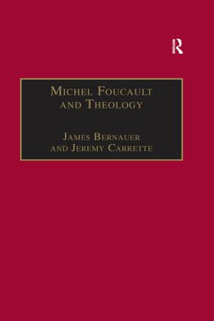Cover of the book Michel Foucault and Theology by John B. Davis, Robert McMaster