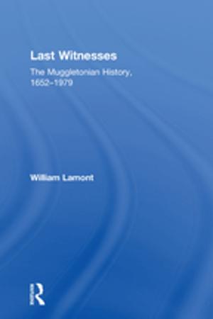 Cover of the book Last Witnesses by Joanna Bull, Colleen McKenna