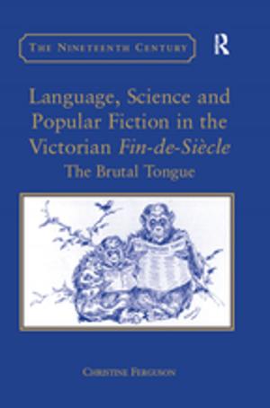 Book cover of Language, Science and Popular Fiction in the Victorian Fin-de-Siècle