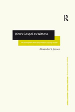 Cover of the book John's Gospel as Witness by Alistair Sutcliffe