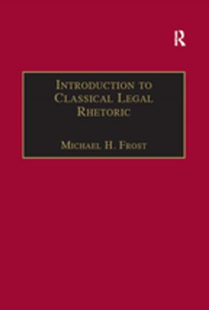 Cover of the book Introduction to Classical Legal Rhetoric by 