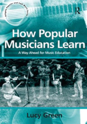 Cover of the book How Popular Musicians Learn by Stephen Cade Hetherington