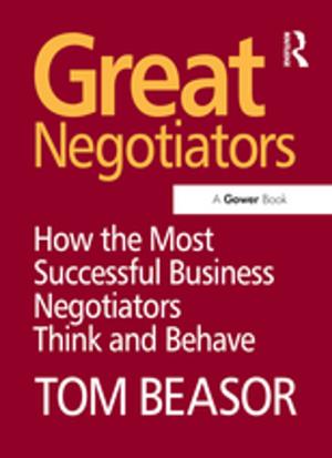 Cover of the book Great Negotiators by 