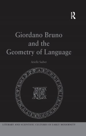 Cover of the book Giordano Bruno and the Geometry of Language by Derek S. Reveron, Jeffrey Stevenson Murer