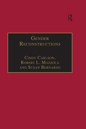 Cover of the book Gender Reconstructions by Vincenzo Zeno-Zencovich