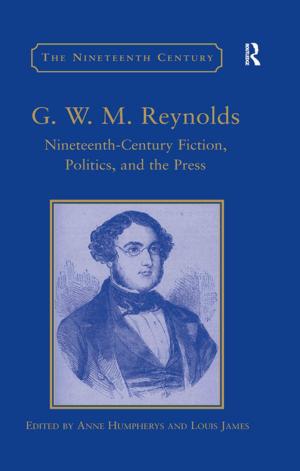 Cover of the book G.W.M. Reynolds by Richard T McCulley