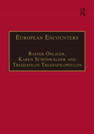Cover of the book European Encounters by María Teresa García Hubard