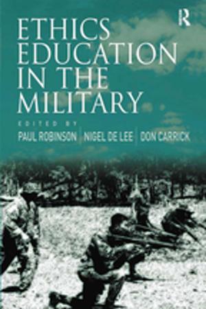 Cover of the book Ethics Education in the Military by Martin Carnoy, Derek Shearer