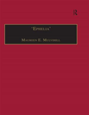 Cover of the book 'Ephelia' by Donald W. Winnicott