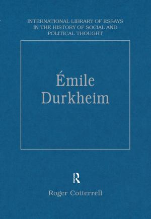 Cover of the book Émile Durkheim by Helena Cobban