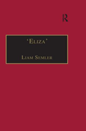 Cover of the book 'Eliza' by Ashok Vohra