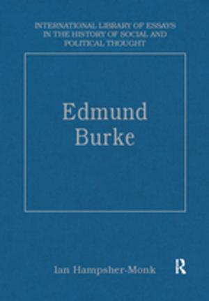 Cover of the book Edmund Burke by Barbara Senior, John Naylor