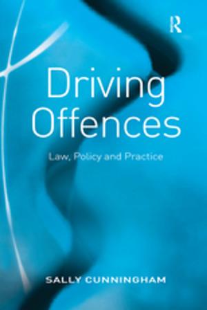 Cover of the book Driving Offences by Matt Matravers, Lukas H. Meyer