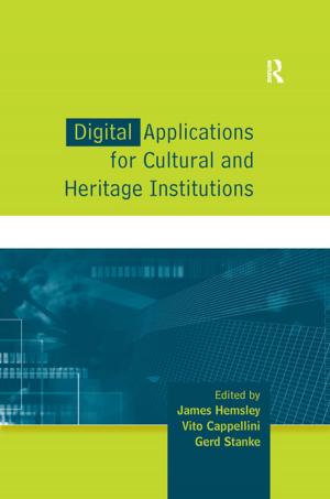 Cover of Digital Applications for Cultural and Heritage Institutions